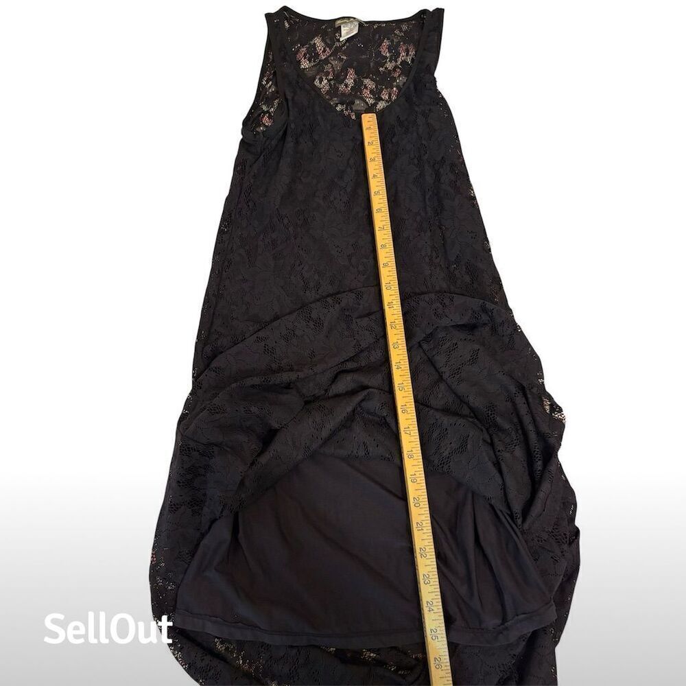 Tommy Bahama Women's XS Black Lace Maxi Dress Sleeveless Scoop Neck - Picture 4 of 6